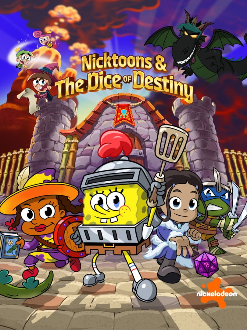 Nicktoons & The Dice of Destiny Cover