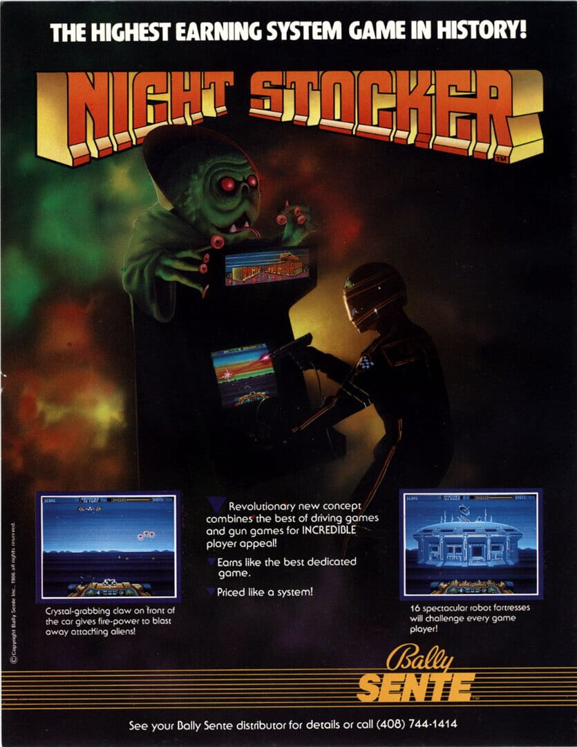 Copertina di Night stocker