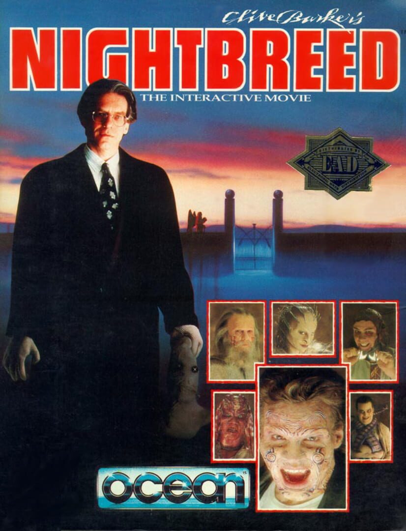 Copertina di Nightbreed: The Interactive Movie
