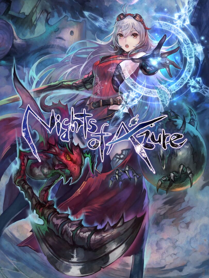 Capa de Nights of Azure
