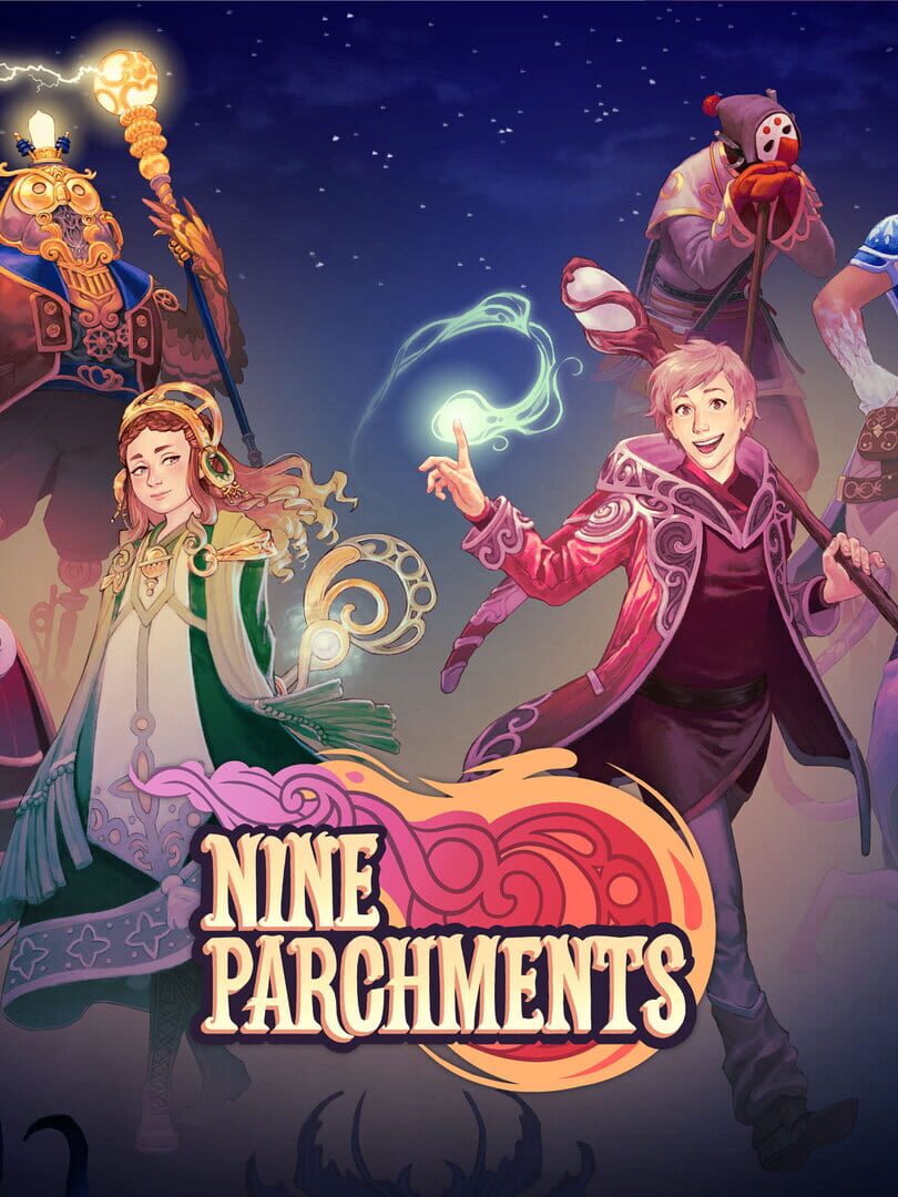 Capa de Nine Parchments