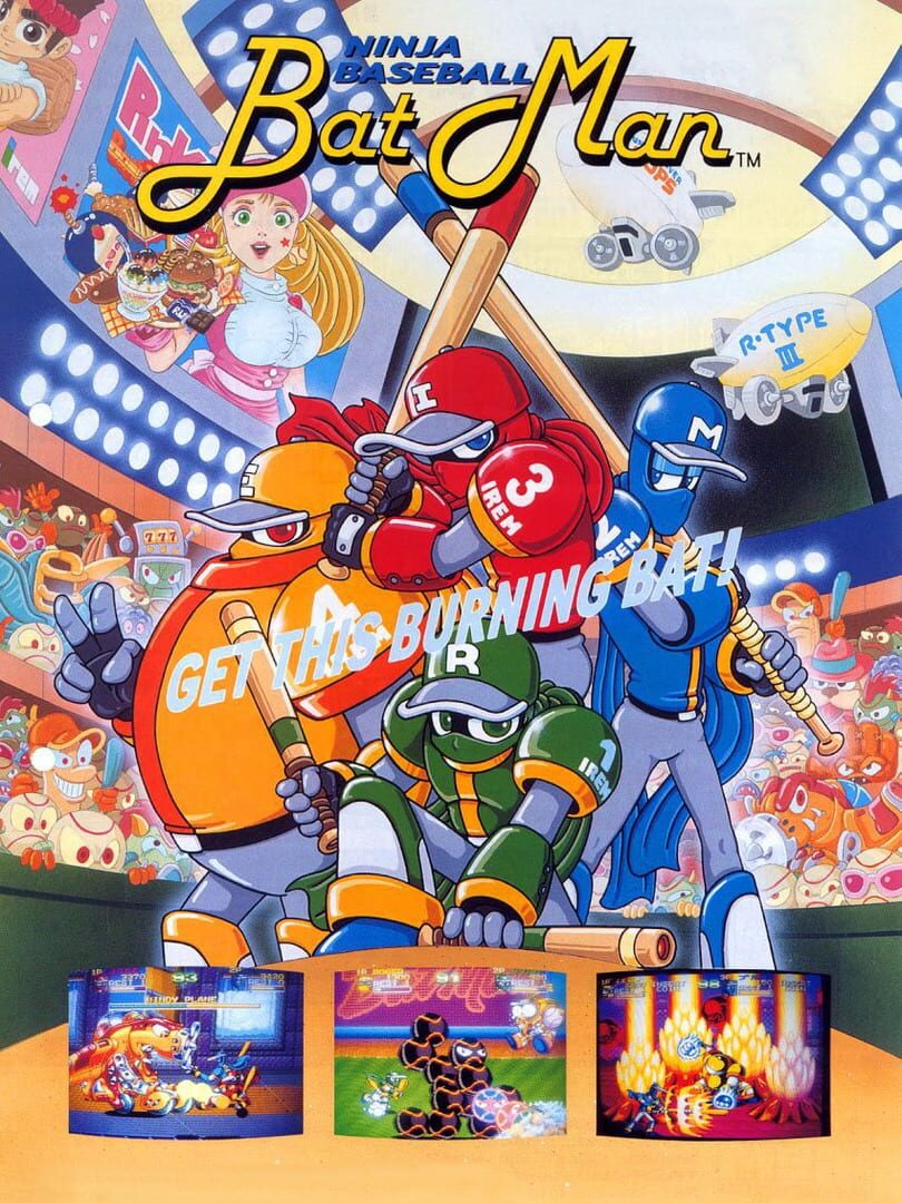 Portada de Ninja Baseball Bat Man