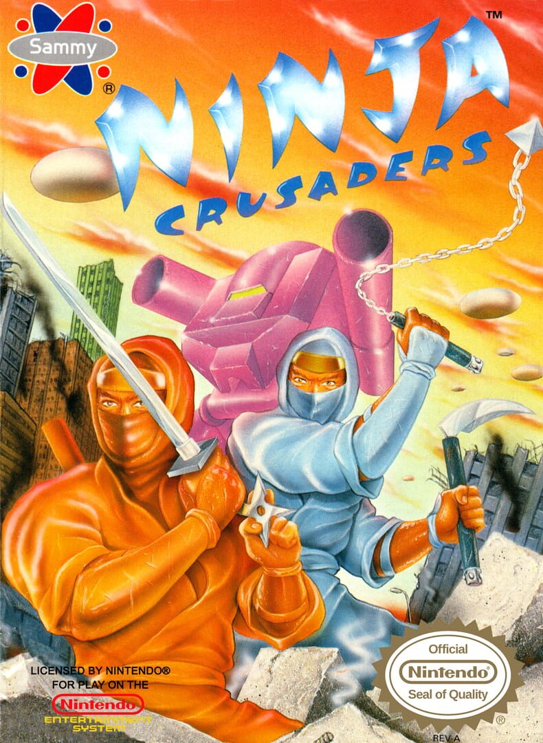 Copertina di Ninja Crusaders