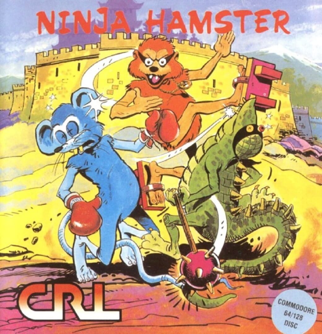 Portada de Ninja Hamster
