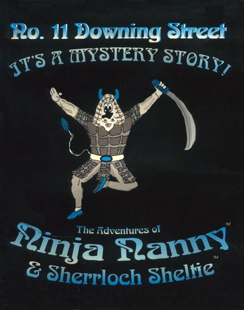 Portada de No. 11 Downing Street: The Adventures of Ninja Nanny & Sherrlock Sheltie
