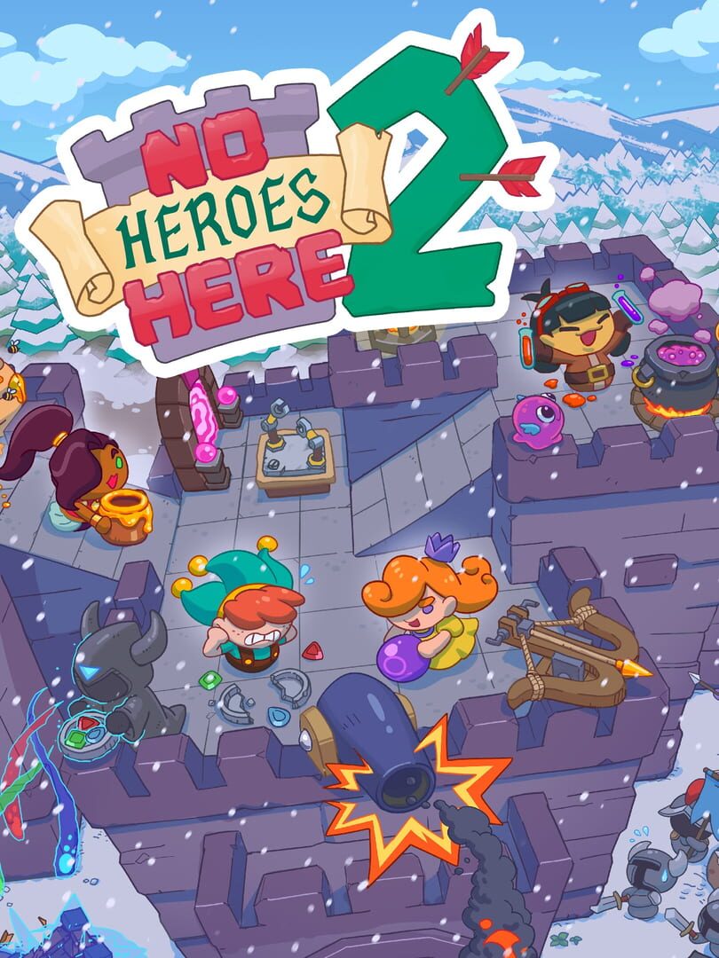 Portada de No Heroes Here 2