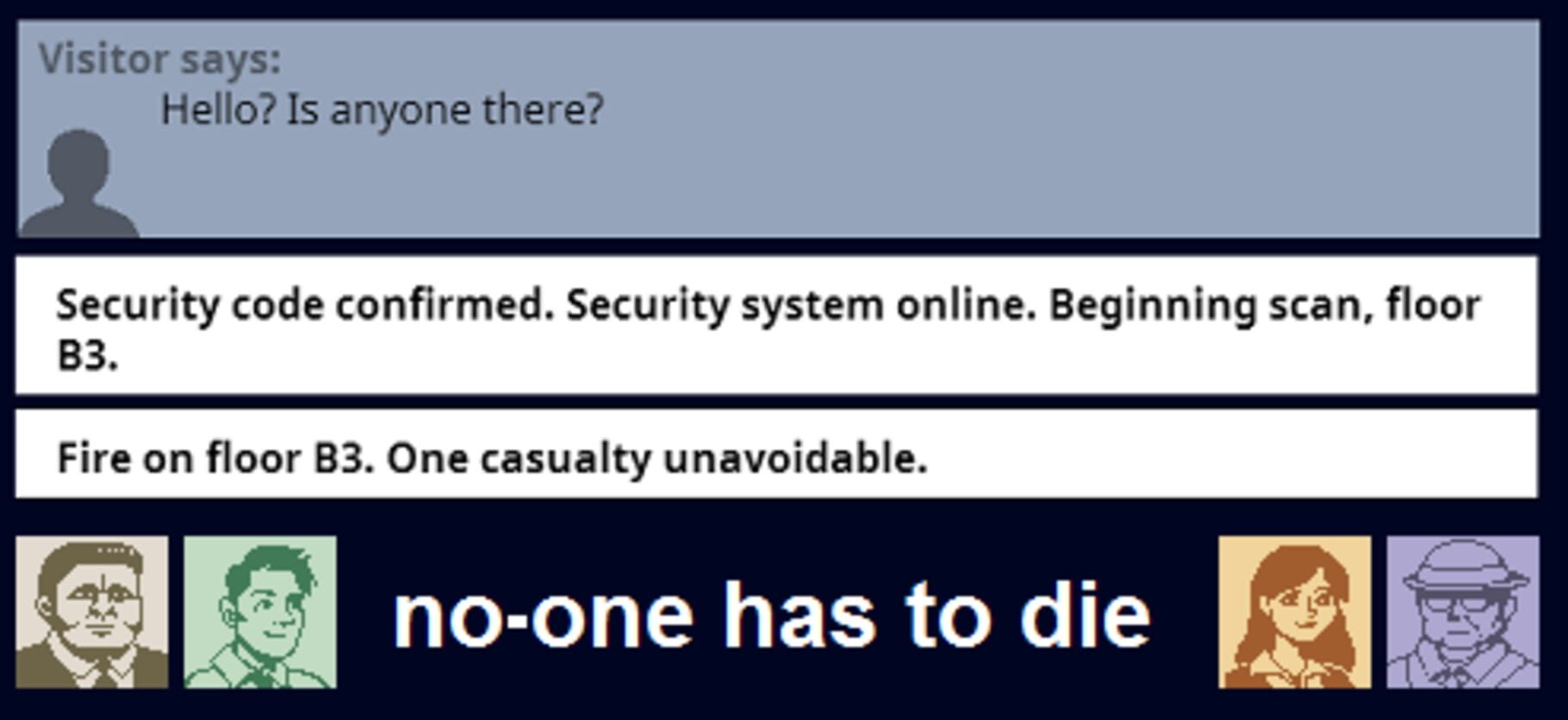 No-one has to Die 커버