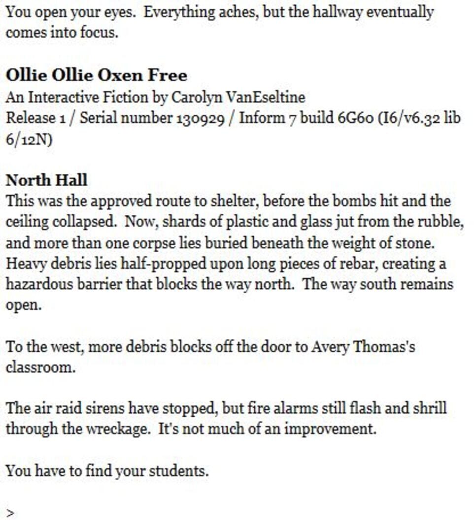 Ollie Ollie Oxen Free 커버