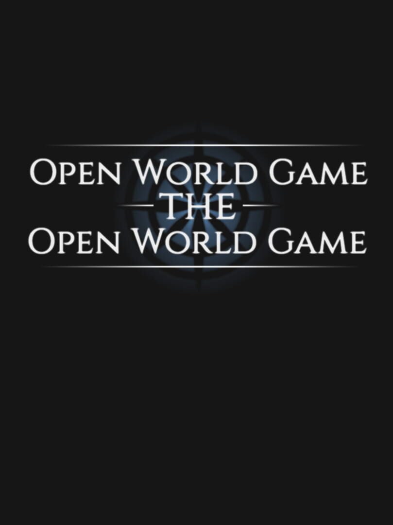 Open World Game: The Open World Game Kapağı