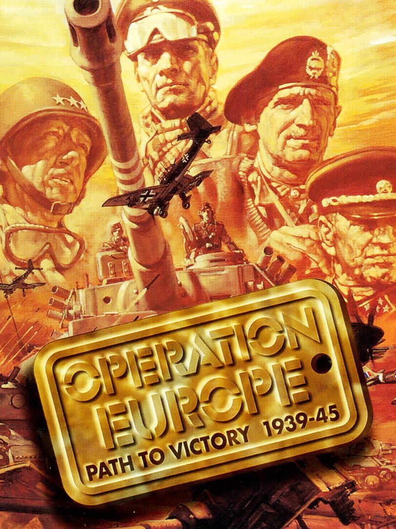 Operation Europe: Path to Victory 1939-45 カバー