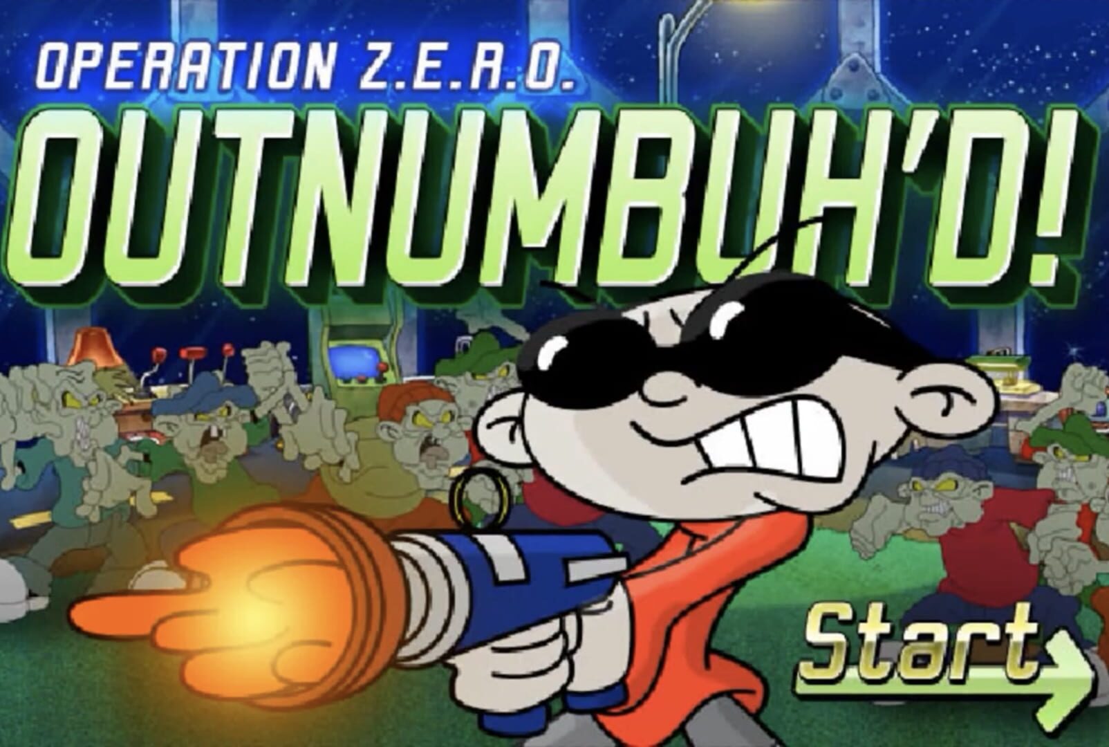 Operation Z.E.R.O.: OutNumbuh'd! 커버