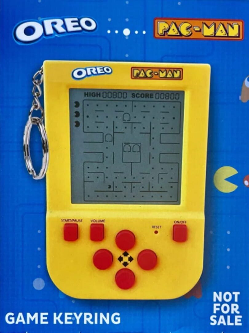 Oreo Pac-Man Game Keyring 커버