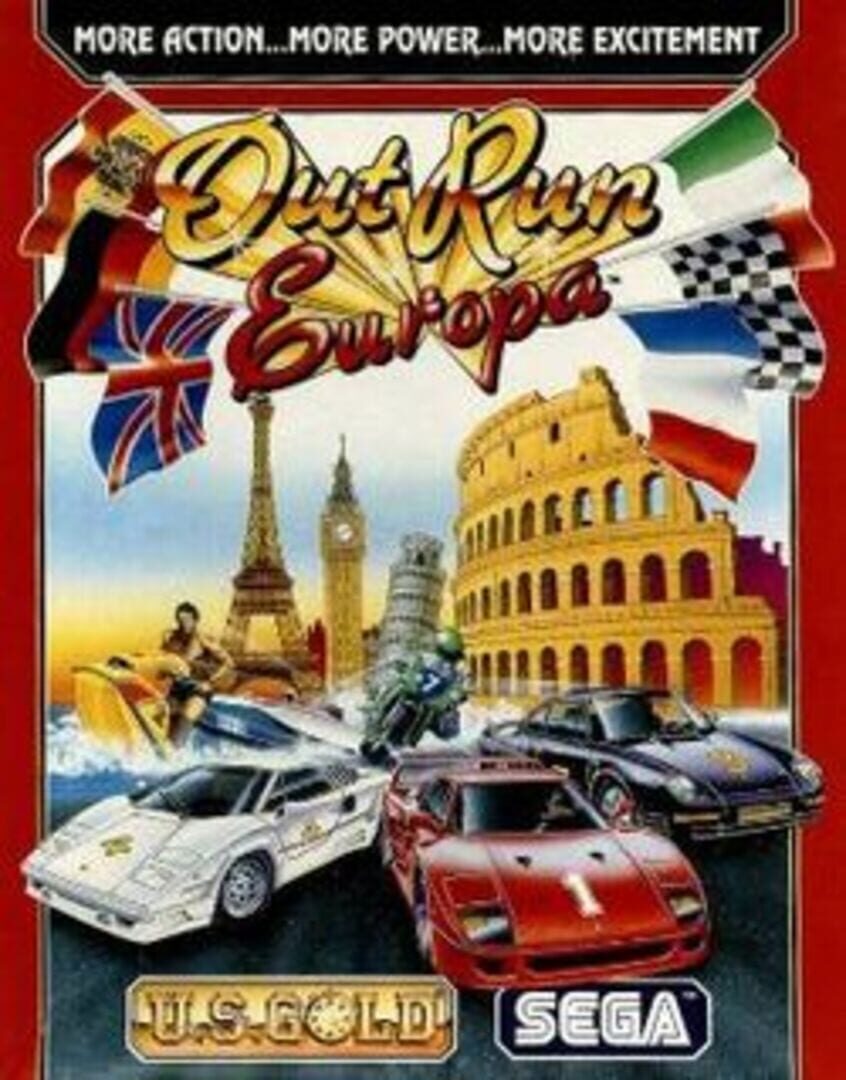 Portada de Out Run Europa