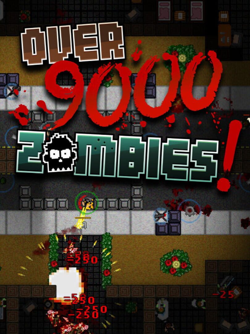 Over 9000 Zombies! Kapağı
