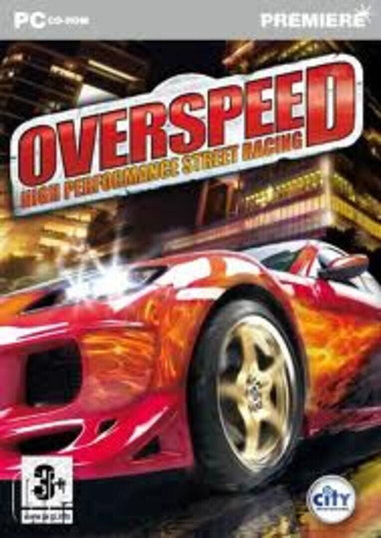 Capa de Overspeed: High Performance Street Racing