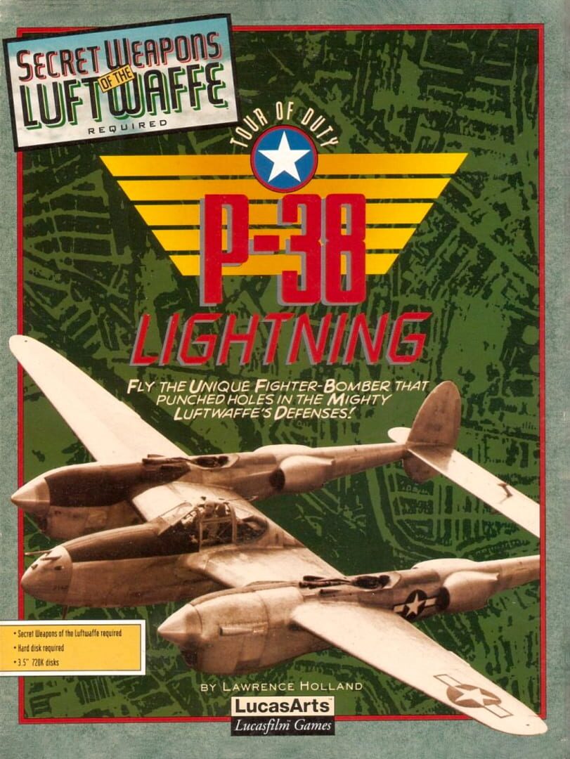 P-38 Lightning Tour of Duty Cover