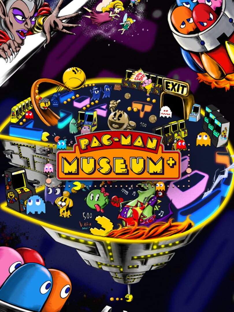 Capa de Pac-Man Museum+