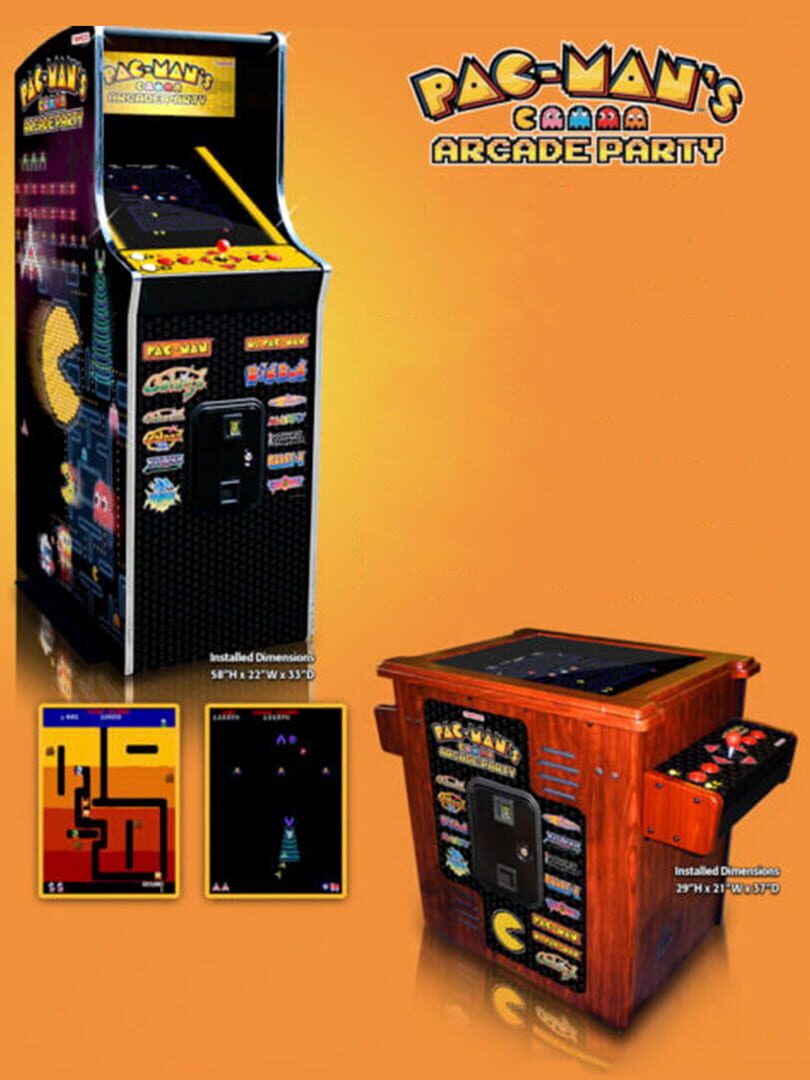 Pac-Man's Arcade Party カバー