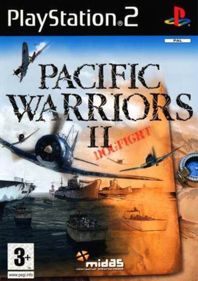 Capa de Pacific Warriors II: Dogfight!