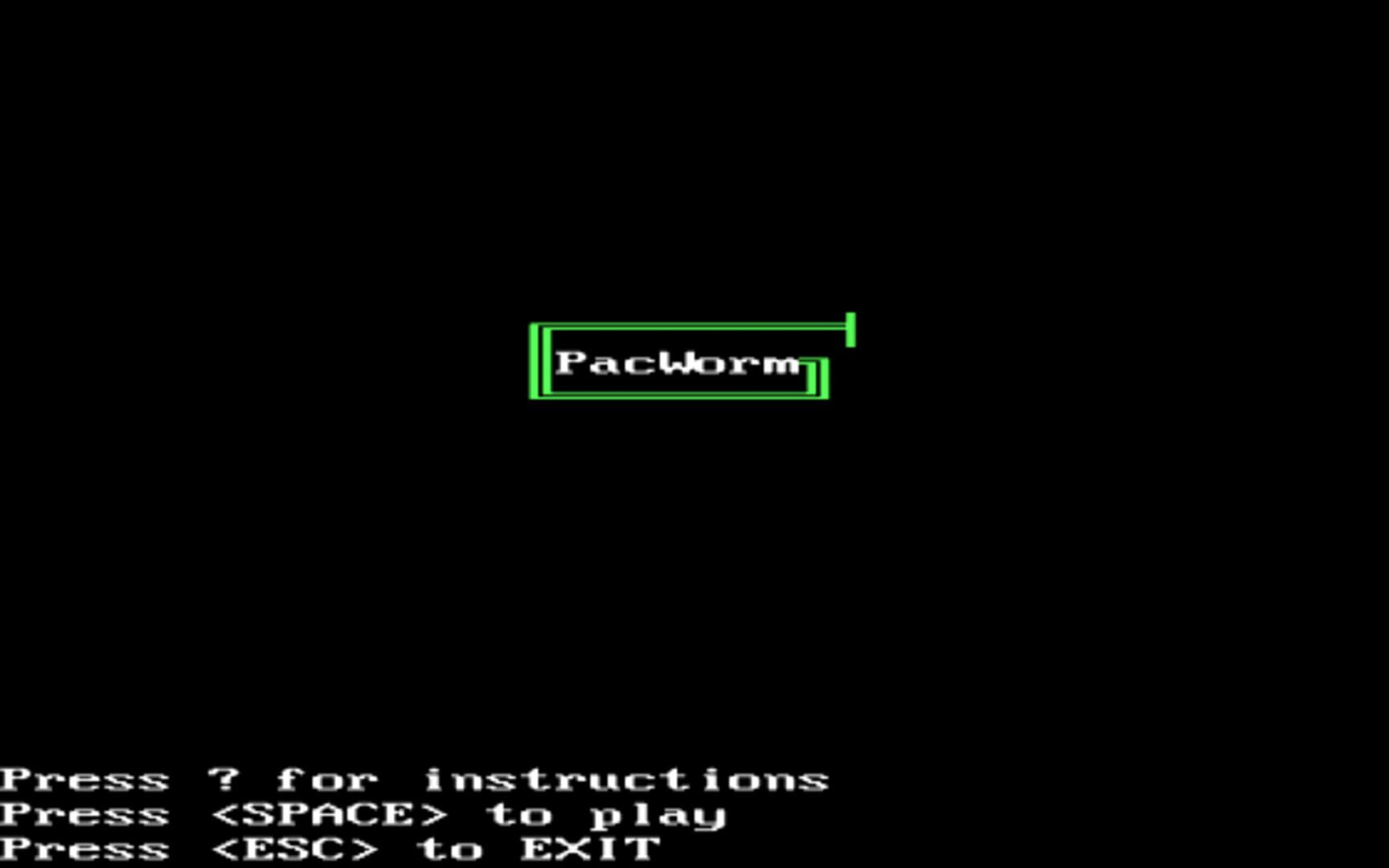 Capa de PacWorm