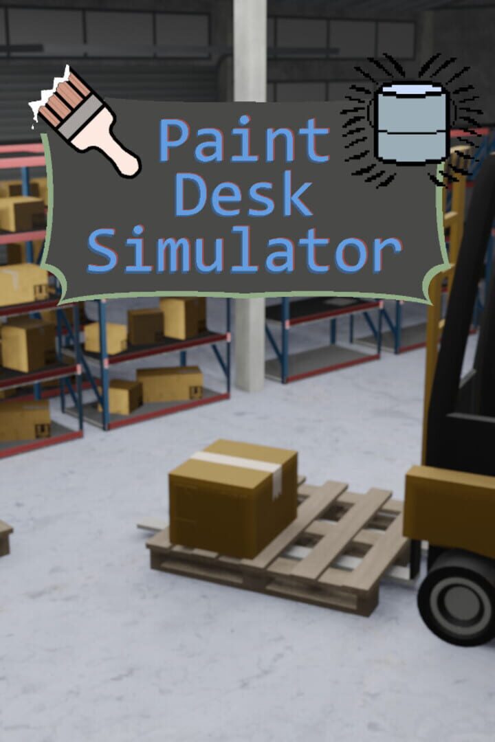 Paint Desk Simulator Cover
