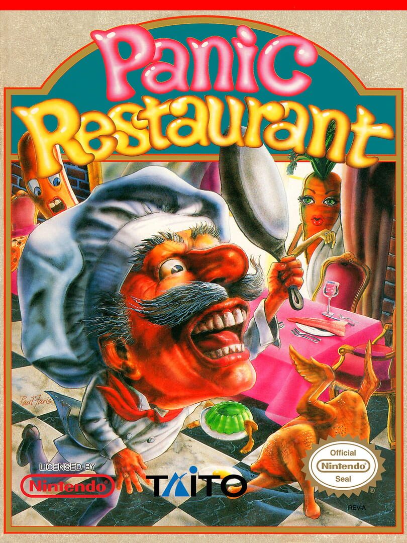 Panic Restaurant Cover