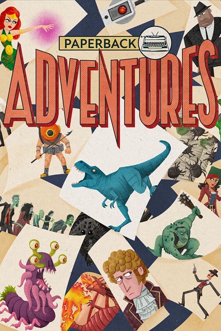 Capa de Paperback Adventures