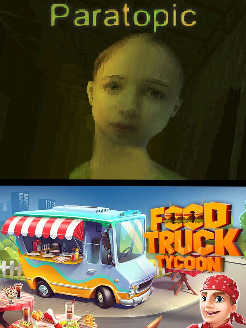 Capa de Paratopic + Food Truck Tycoon