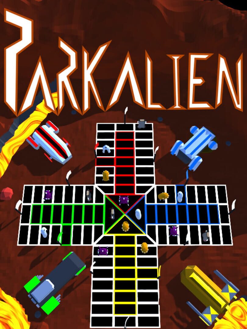 Couverture de Park Alien: A ludo in the space