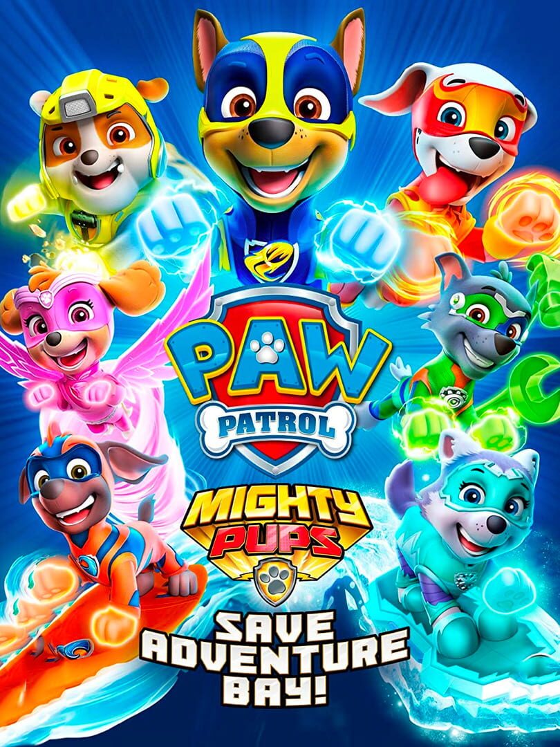 PAW Patrol Mighty Pups: Save Adventure Bay! Cover