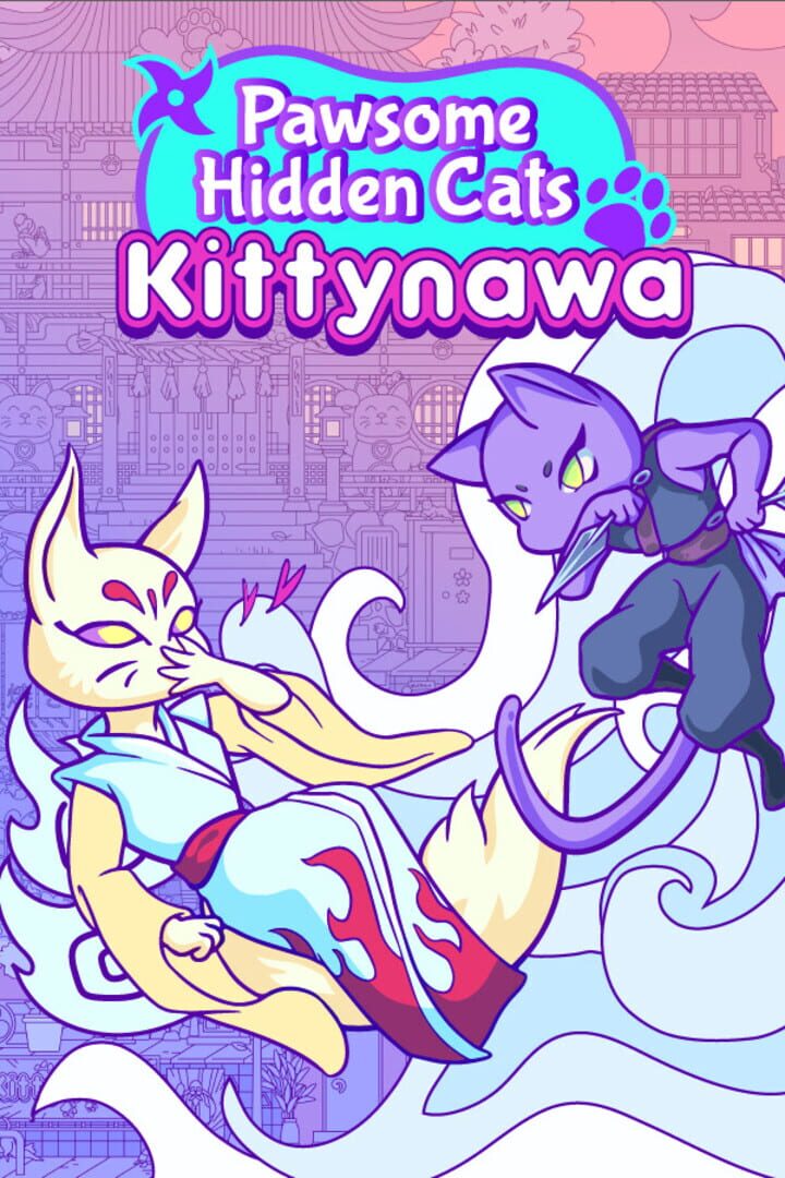 Copertina di Pawsome Hidden Cats: Kittynawa