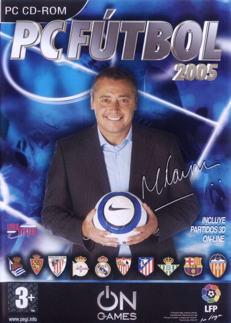 PC Fútbol 2005 カバー