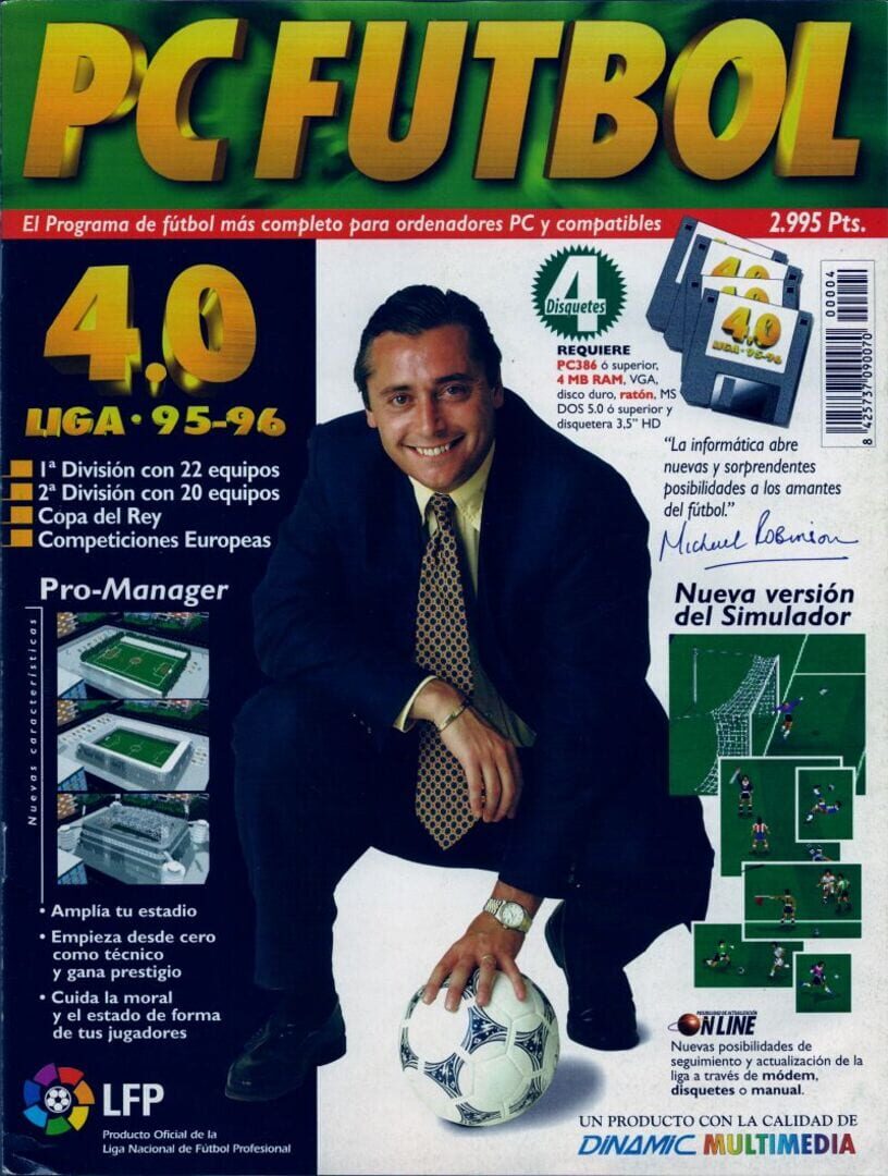 PC Fútbol 4.0 カバー