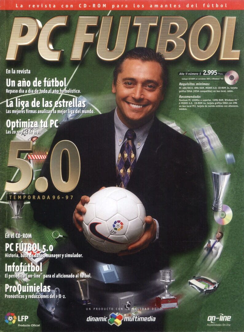 Copertina di PC Fútbol 5.0