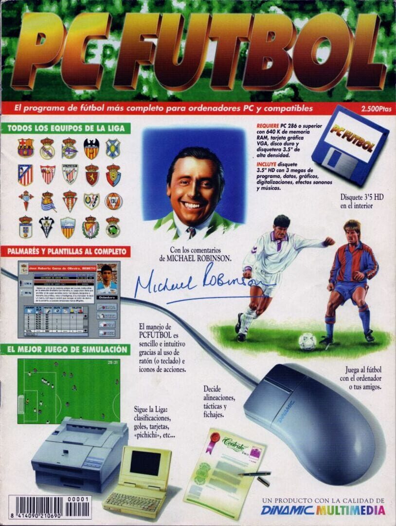 Portada de PC Fútbol
