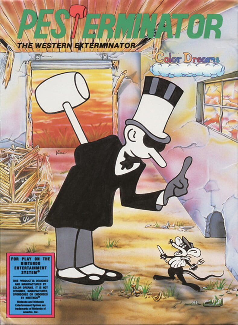 Pesterminator: The Western Exterminator Kapağı