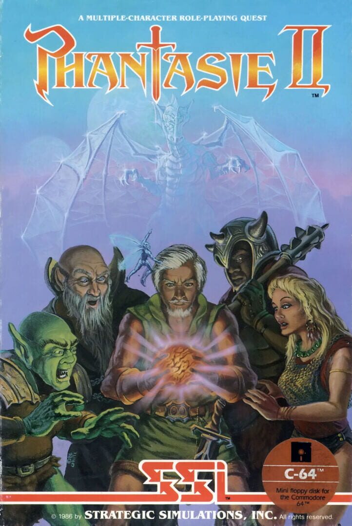 Phantasie II Cover