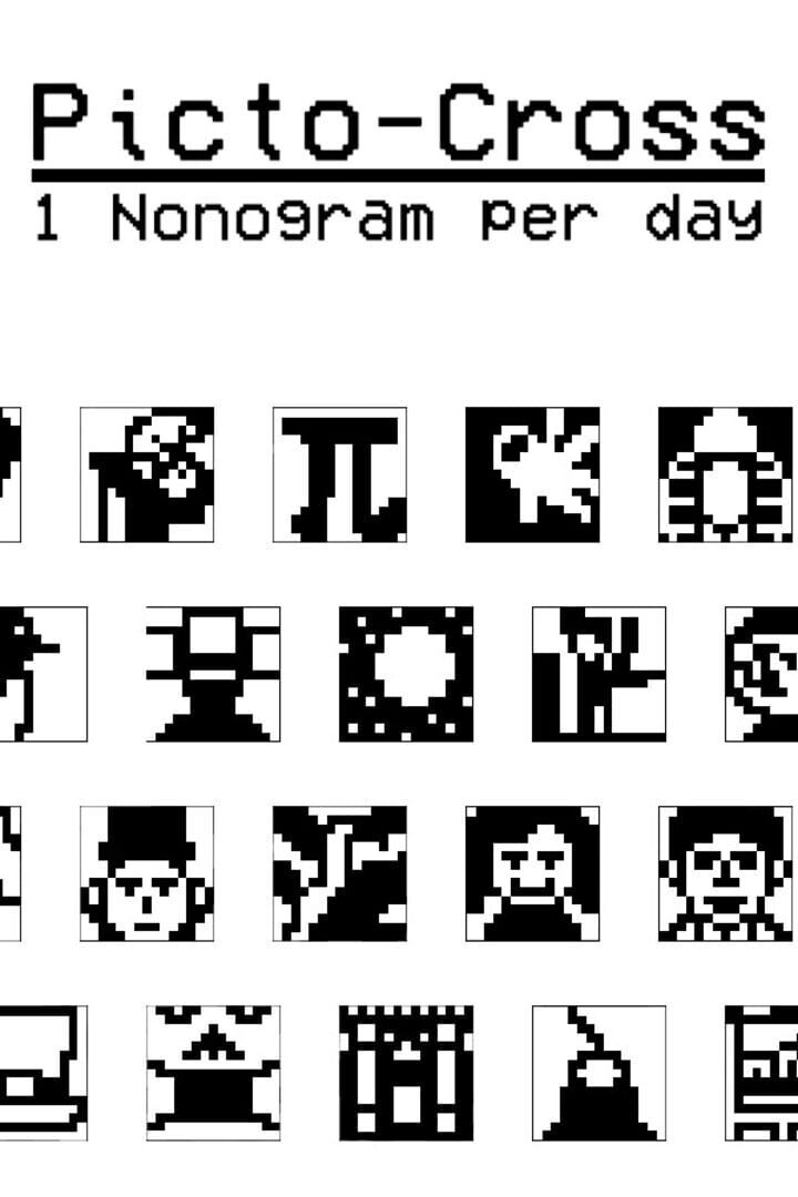 Picto-Cross: 1 Nonogram per Day Cover