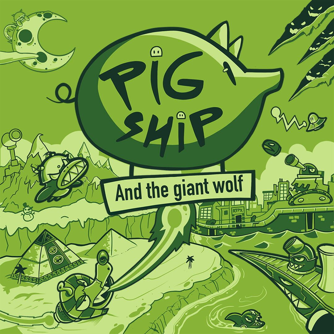 Portada de PigShip and the Giant Wolf