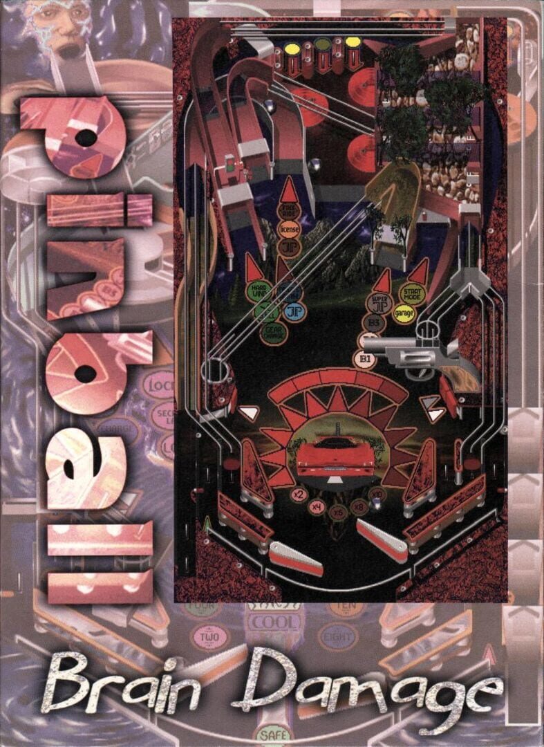 Capa de Pinball Brain Damage
