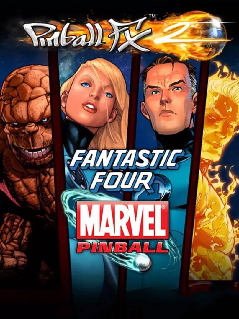 Portada de Pinball FX2: Fantastic Four Table