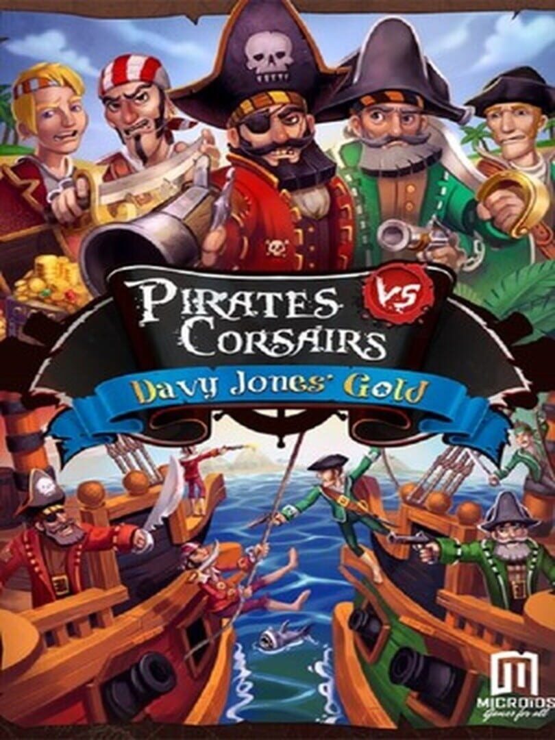 Capa de Pirates vs Corsairs: Davy Jones's Gold