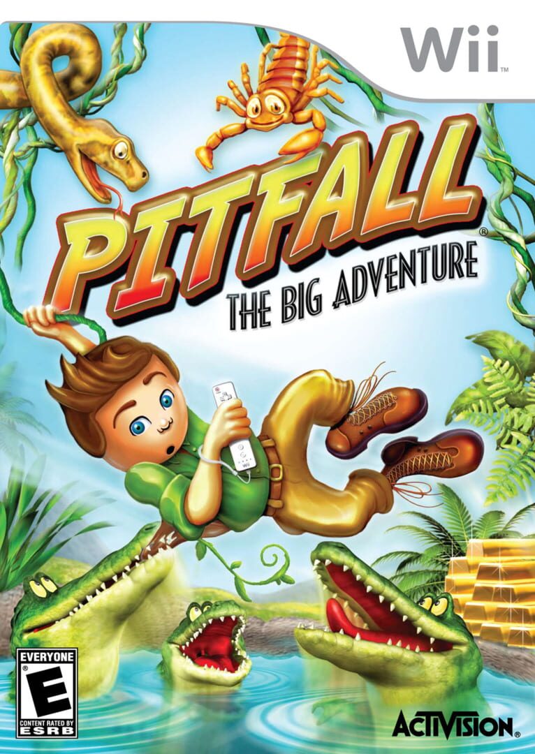 Pitfall: The Big Adventure カバー