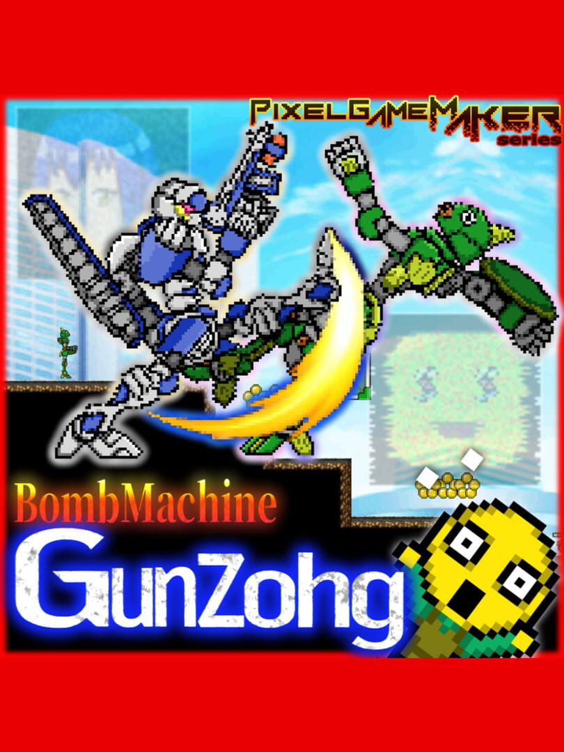 Portada de Pixel Game Maker Series BombMachine Gunzohg