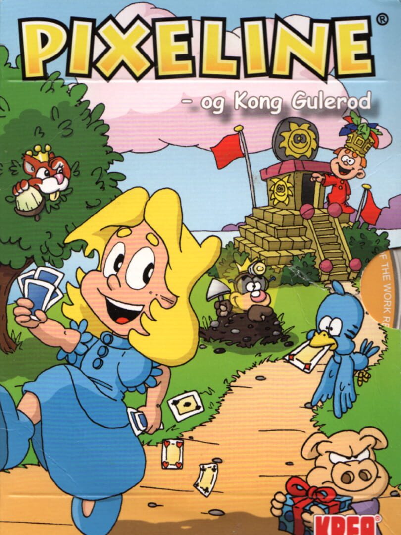 Couverture de Pixeline: og Kong Gulerod