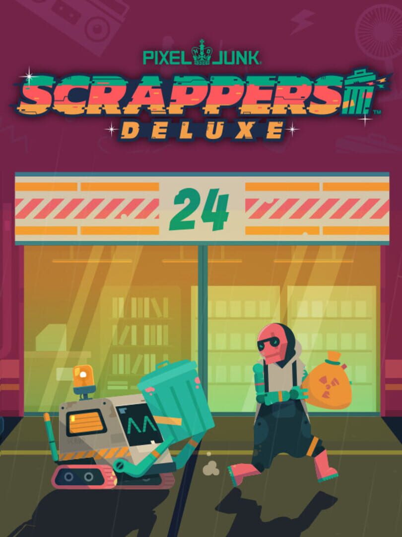Capa de PixelJunk: Scrappers Deluxe