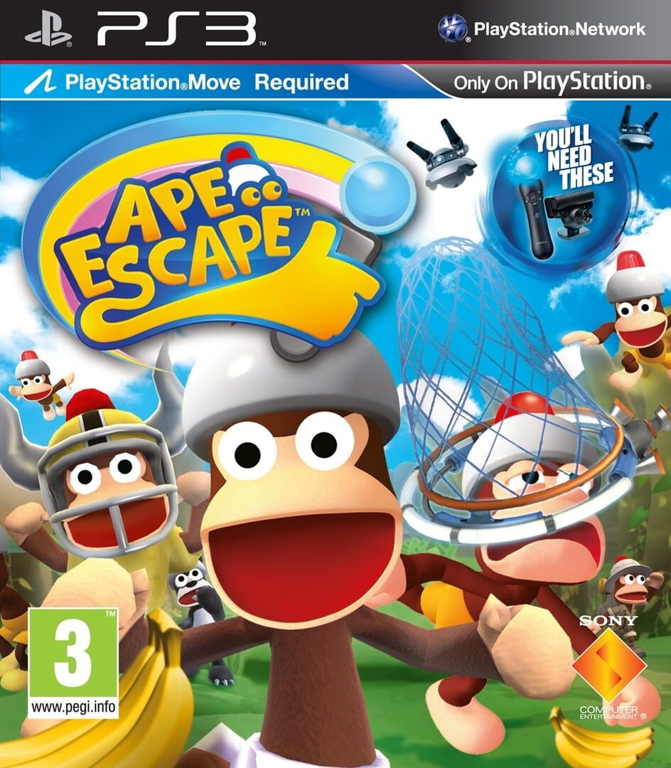 Couverture de PlayStation Move Ape Escape
