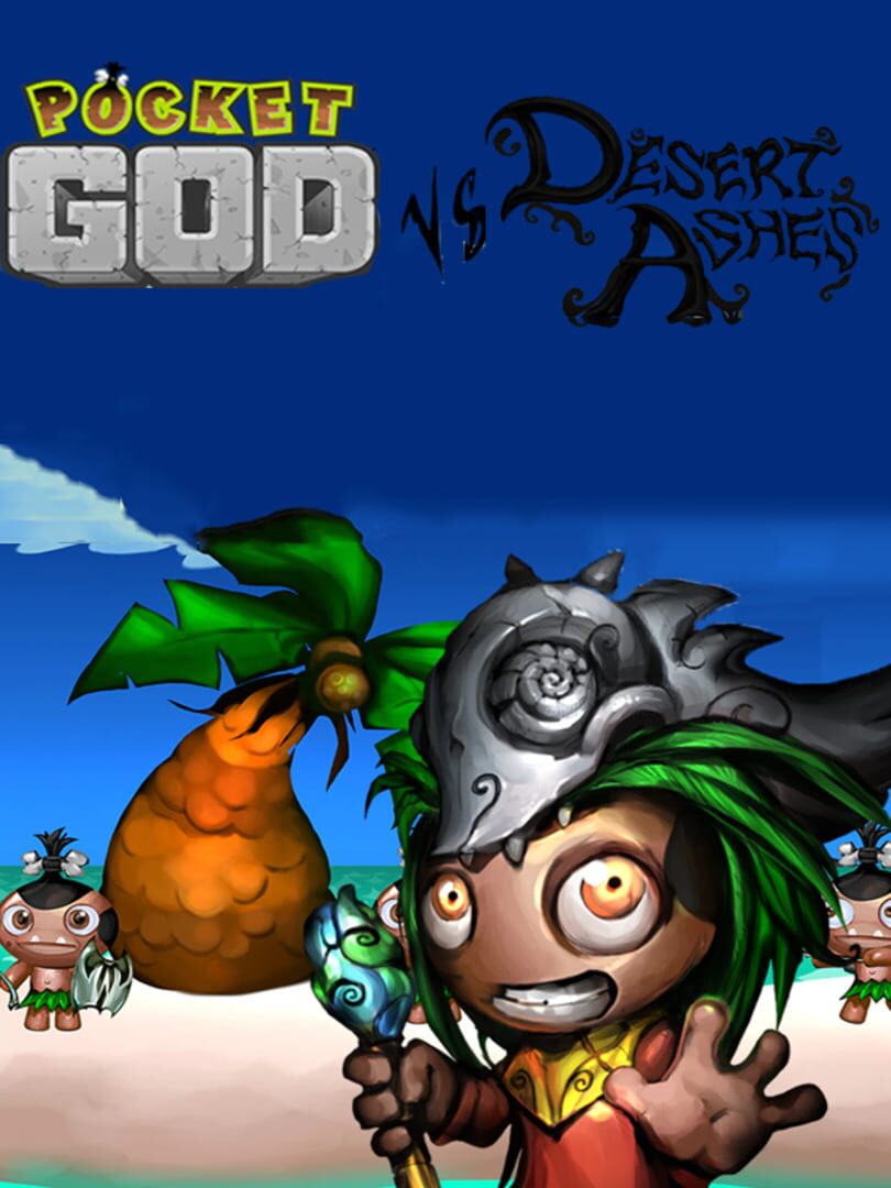 Pocket God vs Desert Ashes カバー