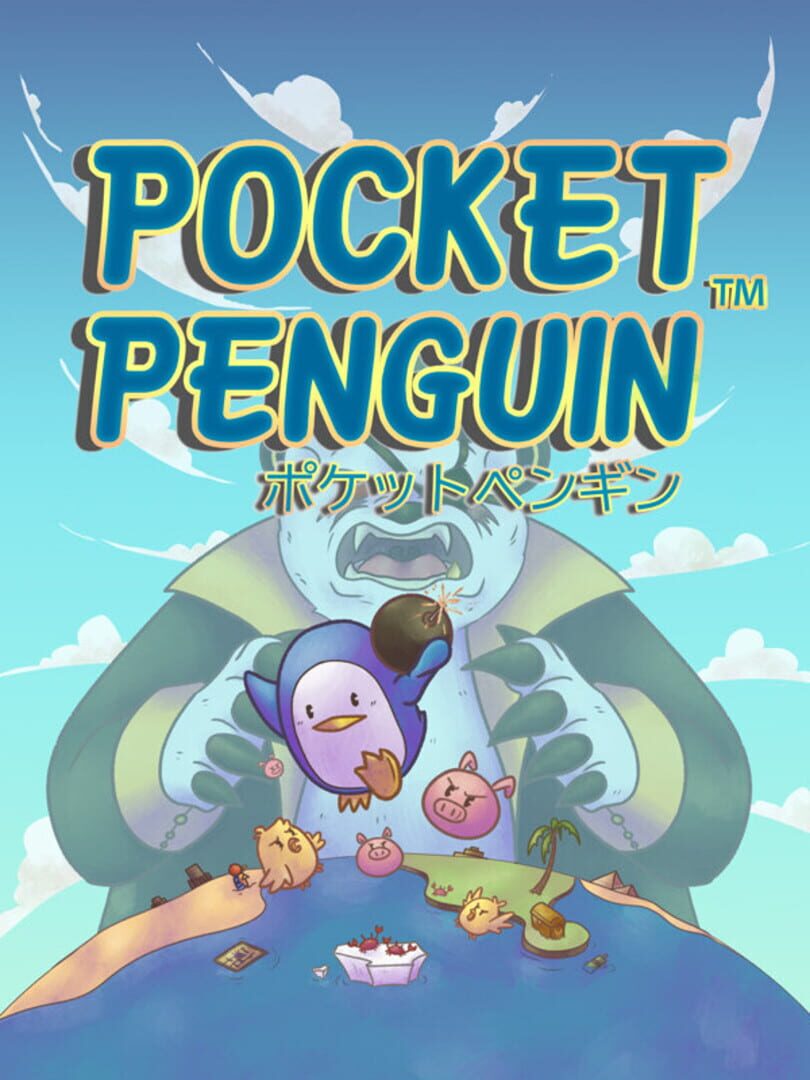 Pocket Penguin: A Game Boy Style Adventure Cover