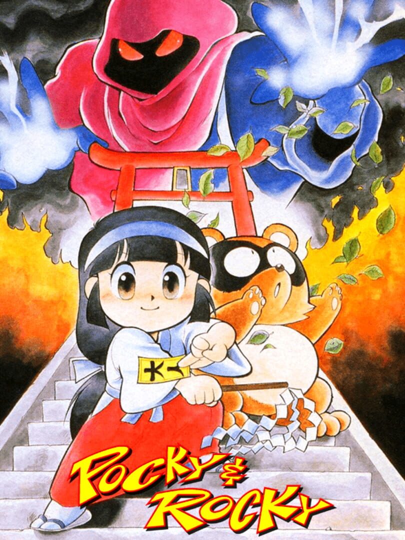 Portada de Pocky & Rocky